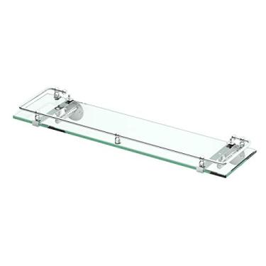 Imagem de Gatco Prateleira de trilho de vidro 1438C, cromada