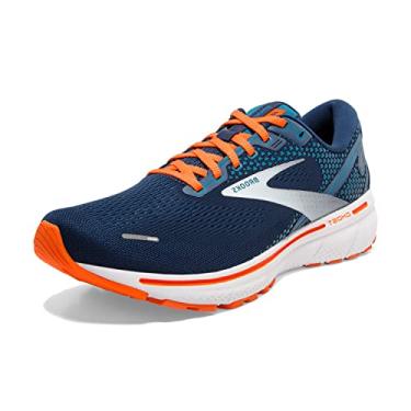 Imagem de Brooks Tênis de corrida masculino Ghost 14 Neutral, Titã/azul-petróleo/chama, 38