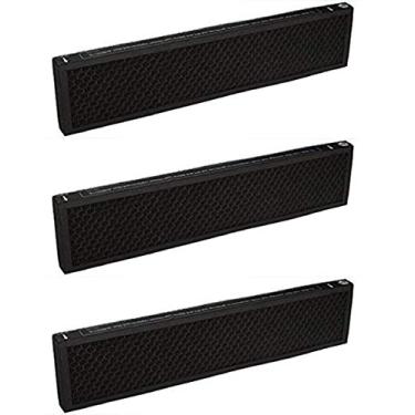 Imagem de Nispira Substituição de filtro HEPA verdadeira premium compatível com Hoover Part AH60015. Serve para purificador de ar WH10040 e WH10060. 3 filtros