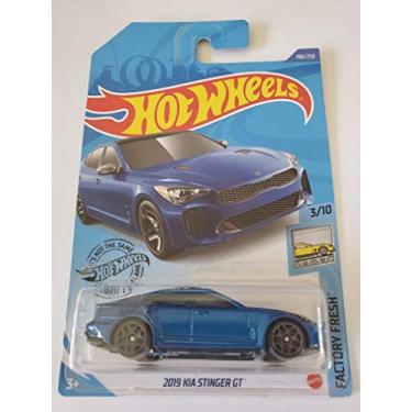 Imagem de Hot Wheels 2020 Factory Fresh 2019 Kia Stinger GT, Blue 198/250