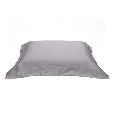 Imagem de Fronha Avulsa Cetim 300 Fios Buettner 50x90cm Platine Cinza