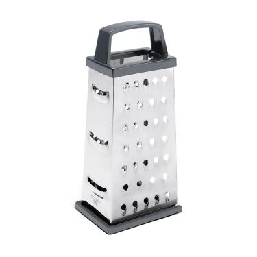 Imagem de Ralador Brinox 4 Faces com Visor Top Pratic 20,5cm - Aço Inox