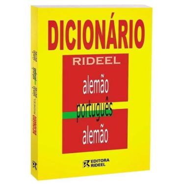 Imagem de Livro Dicionário Alemão E Português Rideel
