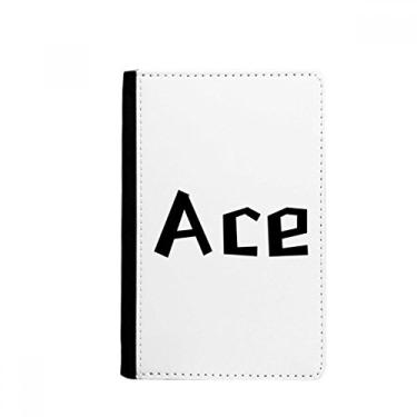 Imagem de Capa para carteira Ace Passport Holder Notecase Burse com citação, Multicolor