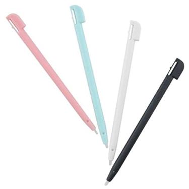 Imagem de Zittop Conjunto de canetas Stylus Styli 4 em 1 multicoloridas para Nintendo DS Lite