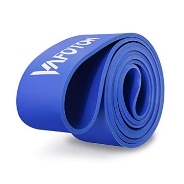 Imagem de VAFOTON Faixas de auxílio para pular, faixa de resistência de látex para treinamento de força, aquecimento, extensão, musculação, equipamento de academia em casa para homens e mulheres - Pesado + Nível