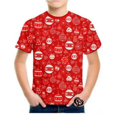 Imagem de Camiseta De Natal Masculina Papai Noel Infantil Blusa Est2 - Alemark