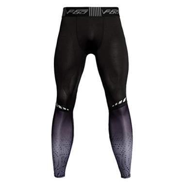 Imagem de Calça legging masculina de compressão BESPORTBLE Cool Dry para corrida, treino, esportes, para meninos, ioga, basquete e mais P (cinza), Cinza, Medium