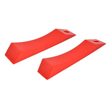 Imagem de Barbell Line - Deadlift Barbell Barbell para Carga e de Forma Eficiente e Placas para Casa Ginásio, powerlifting, Vermelho