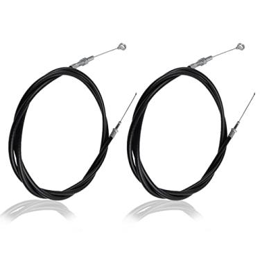 Imagem de Cabo de acelerador universal para Manco Go Kart 8252-1390 Go Cart, 160 cm de comprimento com arame interno de 71 cm de comprimento, cabo de acelerador para Go Kart (2 cabos de acelerador) da NAKAO