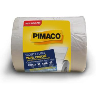 Imagem de Pimaco Etiqueta adesiva couche 34mmx23mm