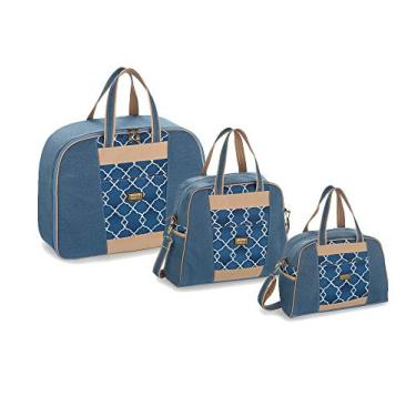 Imagem de Fazendo Arte Kit Maternidade Marrocos Jeans Com 3 Peças Jeans Pacote De 3