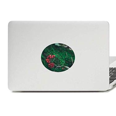 Imagem de Adesivo de notebook com emblema de vinil da natureza da ciência florestal de frutas vermelhas para laptop