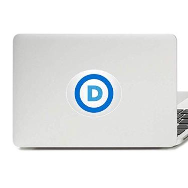 Imagem de Emblema Americano Partido Democrático Azul Vinil Emblema Adesivo Laptop Notebook Decalque