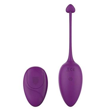 Imagem de Vibrador Controle Remoto Sem Fio Estimulador Clitóris Kegel Bolas Massageador Brinquedos Sexuais Zatla Shop (Roxo)