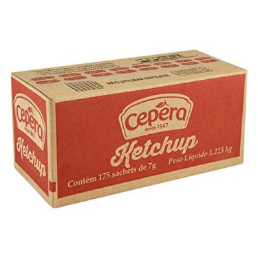 Imagem de Ketchup Cepêra 7g, Caixa com 175 unidades