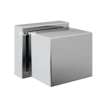 Imagem de Acabamento Registro Quadrado Volante Metal Cromo Padrão Deca Cor:Cromado