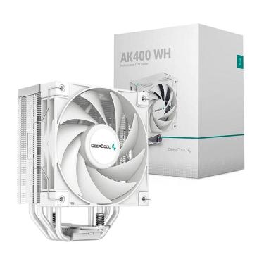 Imagem de Air Cooler Deepcool Ak400 Wh, 120Mm, Intel/Amd, Branco