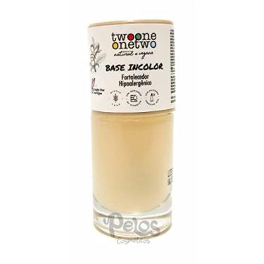 Imagem de Esmalte Hipoalergênico Fortalecedor 10ml - Twoone Onetwo (Base Incolor)