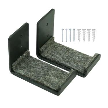 Imagem de Cremalheira de parede de snowboard, cremalheira de parede de prancha de surf, cabide de suporte de armazemento multifunciol de metal para adultos, 6,5 pol.