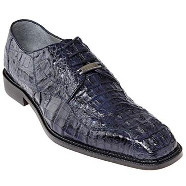 Imagem de Belvedere Sapato Oxford masculino Chapo Hornback, Azul marino, 12