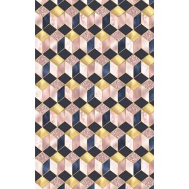 Imagem de Bitcoin Cryptocurrency & Digital Assets: Isometric Pink Blue Recovery Phrase Offline Security Password Notebook Ledger: Organized Index System With Tabs Dotted Logbook Journal: 5” x 8” 110 Pages