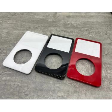 Imagem de Caixa de plástico frontal frontal  preto  vermelho  branco  capa  janela  iPod 5ª geração de vídeo