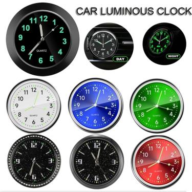 Imagem de Luminoso Automóvel Relógio Interno  Mini Relógio Digital Mecânica  Relógios De Quartzo  Auto