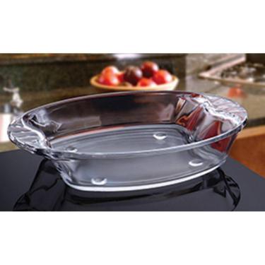 Imagem de Travessa de Vidro Temperado 29x16cm 2 Litros Direto Ao Forno Assadeira