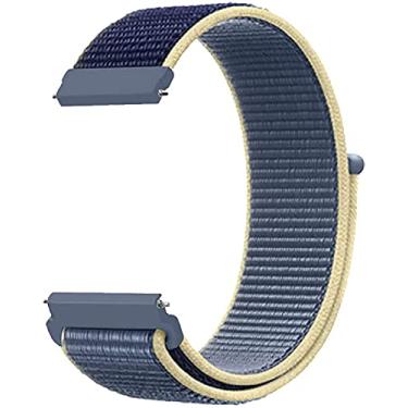 Imagem de Hoopyeecase 20mm Quick Release Pulseiras de relógio Compatível para Samsung Galaxy Watch 42mm/Samsung Active 2 44mm 40mm/Gear S2 Classic/Garmin Vivoactive 3 Nylon Substituição Correia Esportiva