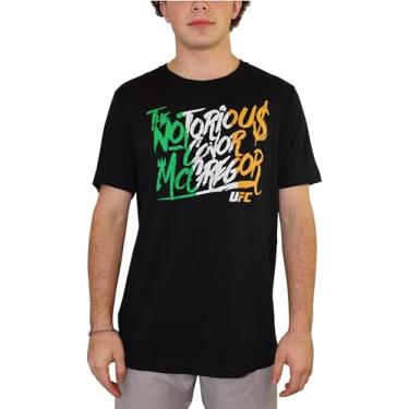 Imagem de Camiseta UFC Mens McGregor Graffiti Graffiti, Preto, Médio