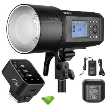 Imagem de Godox AD600Pro 600Ws TTL Flash externo + Godox X3-S Flash Trigger para Sony, bateria 2.4G 1/8000s 2600mAh 360 flashes de potência total, reciclagem de 0,01-0,9s para câmeras Sony