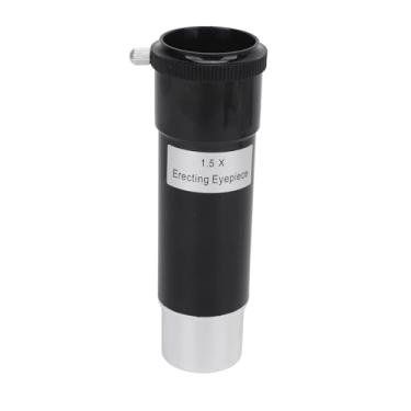 Imagem de Lente Barlow para Telescópio 1,5x, Lente Barlow de 1,25 Polegadas Com Filme Verde de Banda Larga Multirrevestido, Acessório de Telescópio Anel de Latão Interno Com Rosca T Macho