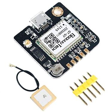 Imagem de MakerFocus Módulo GPS GT-U7 Posicionamento de Navegação por Satélite Receptor GPS Microcontrolador Drone Compatível com Microcontrolador NEO-6M 51 STM32 Arduino UNO R3
