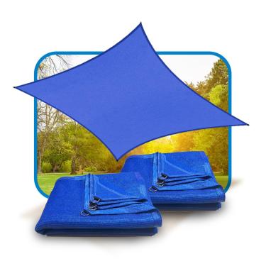 Imagem de LONA TELA PERGOLADO TOLDO SOMBRITE 90% SHADE JARDIM 4X3 (AZUL)