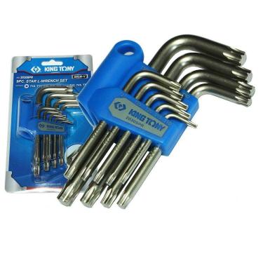 Imagem de Jogo De Chave L Torx T10 A T50 C/09 Pc 20309Pr King Tony