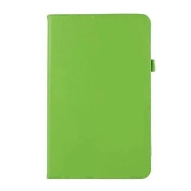 Imagem de Capa flip de couro PU para Amazon Fire HD10 2023 13ª geração HD 10 Plus 2021 11ª geração 2019 9ª 2017 7ª capa protetora (verde, Fire HD10 Plus)