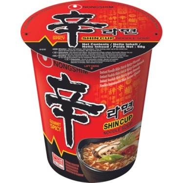 Imagem de Lamen Coreano - Macarrão Instantâneo Shin Cup Premium 68g