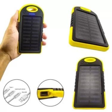 Imagem de Carregador Portátil Solar e USB 38.000mAh - Wcan