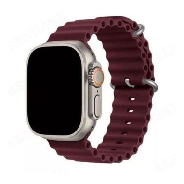 Imagem de Pulseira Oceano Compativel Smartwatch  Ultra 8 - 9  49mm 45mm 44mm 42m