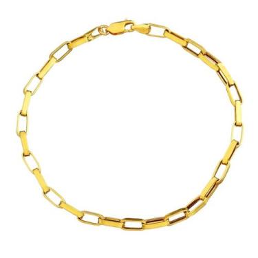 Imagem de Pulseira Oca Grossa Masculino Ouro 18k - Thile Jóias