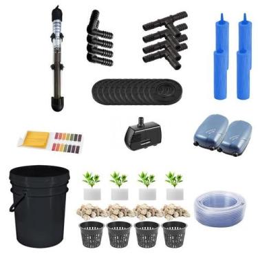 Imagem de Set de Grow Pot RDWC DIY com 5 Baldes  Completo 1/2" - ToDo Hidro, 220