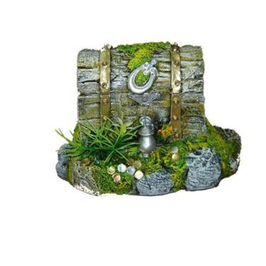 Imagem de Enfeite Para Aquário -Baú Móvel - Aquaria