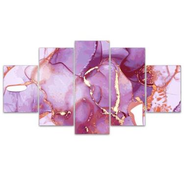 Imagem de Quadro Decorativo Mosaico MDF Mármore 33 115x60cm - EMPIRE GAMER