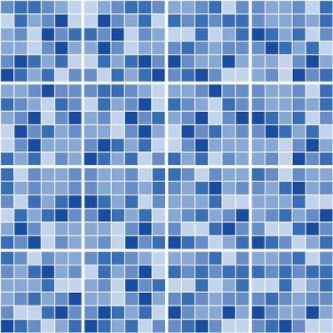 Imagem de Adesivo de Azulejo - Pastilhas - 15cm x 15cm - 16un - 407Azme - Allodi