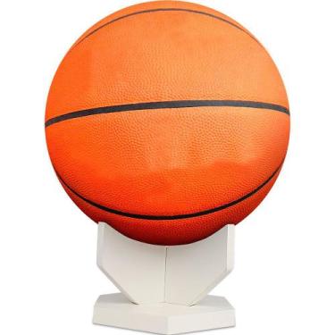 Imagem de Expositor Suporte Decorativo Bola De Futebol Basquete Em MDF - Genus M
