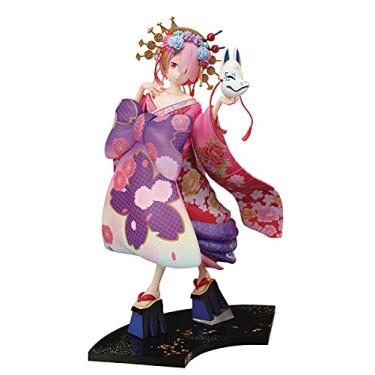 Imagem de Furyu Re:Zero – Starting Life in Another World: Ram (Oiran Ver.) 1:7 Scale PVC Figure, Multicolor
