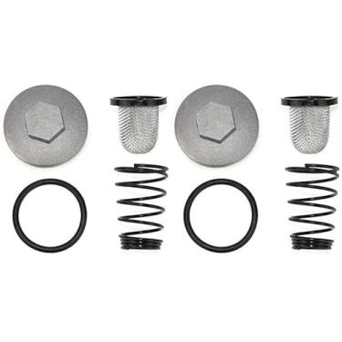 Imagem de YOIASUGH GY6 50cc 125cc 150cc tampa limpador de tela de óleo plugue de drenagem (pacote com 2) para quadriciclo ATV Bajaj Jonway Lance Baotian Benzhou Taotao Scooters