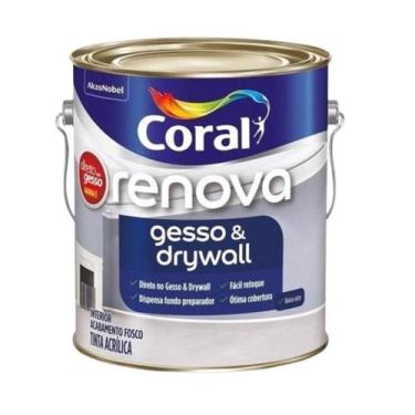 Imagem de Renova de Gesso e Drywall 3,600 ml - Coral. - CORALGESSO