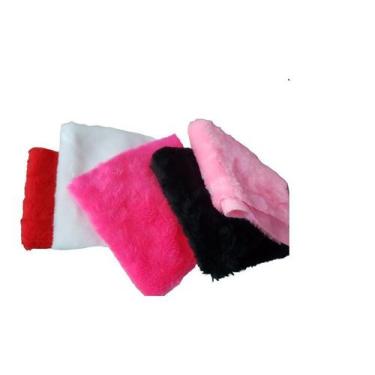 Imagem de Kit 8 Peças Tecido De Pelúcia para Fundo De Fotos cores aleatórias - L